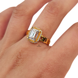 SQUARE CUBAN RING