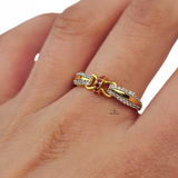INTRICATE BOW DESIGN RING