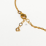 SINGLE FLOWER BRACELET - BEADED EDGE