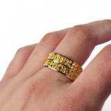 GOLD BAND RING