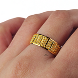 GOLD BAND RING