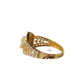 OVAL CUT DIAMANTE RING