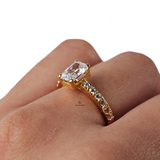 EMERALD CUT RING