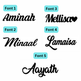 HEAVY ENGLISH NAME NECKLACE | MADE TO ORDER | DISPATCHED WITHIN 1 WEEK