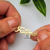 ENGLISH NAME PLATE (NO CHAIN) | MADE TO ORDER | DISPATCHED WITHIN 1 WEEK
