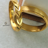 WOMENS BANDS WITH INTRICATE DIAMOND CUTTINGS | MADE TO ORDER | DISPATCHED WITHIN 1 WEEK