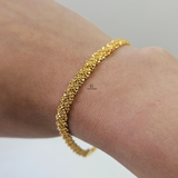 CLUSTER BRAIDED BRACELET