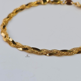 BRAIDED HERRINGBONE BRACELET