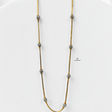 TWO TONE BEADED CHAIN