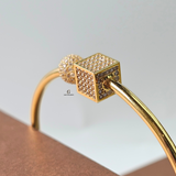 DIAMANTE CUFF BANGLE
