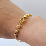 INTRICATE BEADED TUBE BRACELET