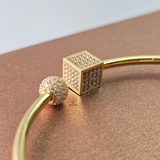 DIAMANTE CUFF BANGLE