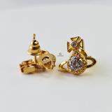 SATURN STUD EARRINGS