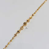 BEADED DIAMOND CUT BRACELET