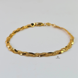 BRAIDED HERRINGBONE BRACELET
