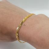 BRAIDED HERRINGBONE BRACELET