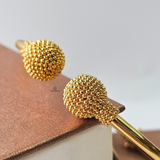 DOUBLE BALL OPEN CUFF BANGLE