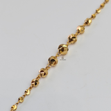 BEADED DIAMOND CUT BRACELET