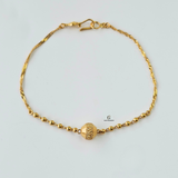 FINE ONE BALL CHAIN BRACELET