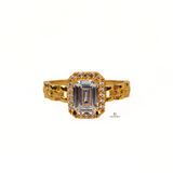 SQUARE JUBILEE BAND RING