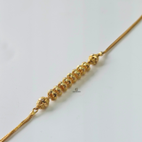 CENTRE CLUSTER GOLD BRACELET