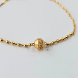 FINE ONE BALL CHAIN BRACELET