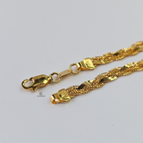 BRAIDED HERRINGBONE BRACELET