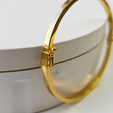 THIN SCREW DESIGN HINGED BANGLE