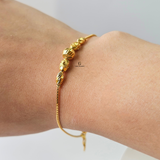 BEADED DIAMOND CUT BRACELET