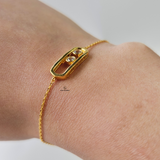GOLD DIAMANTE BRACELET