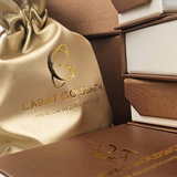 SQUARE STONE RING WITH WAVE SHOULDER