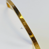 THIN SCREW DESIGN HINGED BANGLE