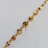 BEADED DIAMOND CUT BRACELET