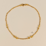 DIAMOND CUT STATION ANKLET