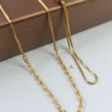 ADJUSTABLE BEADED NECKLACE