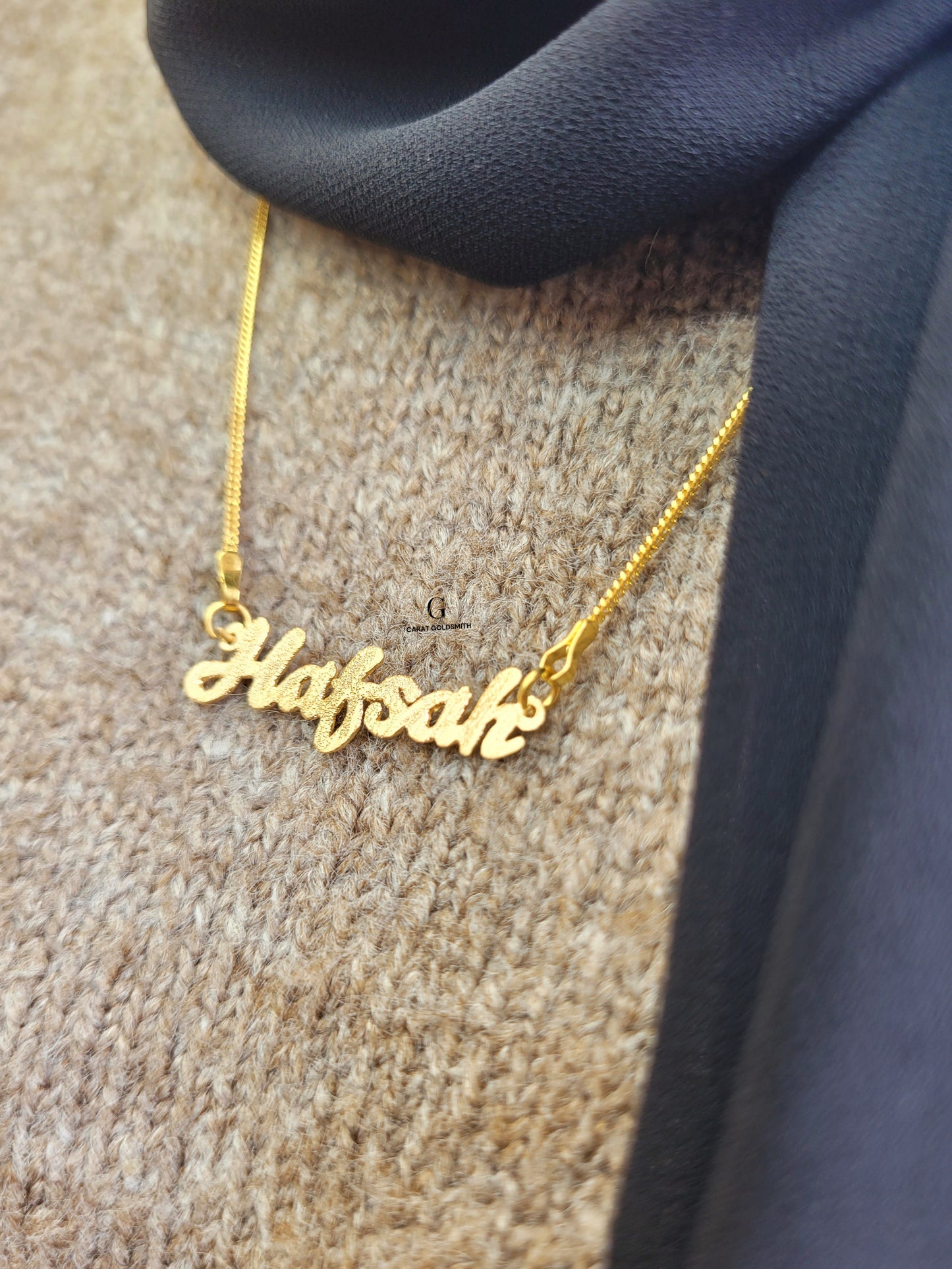 LIGHTWEIGHT ENGLISH NAME NECKLACE | MADE TO ORDER | DISPATCHED WITHIN 1 WEEK