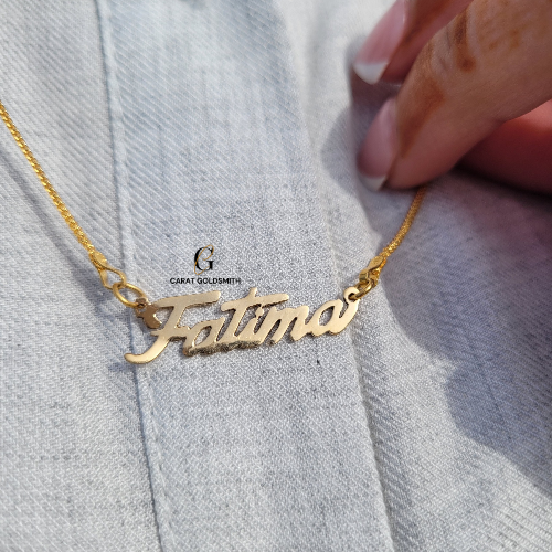 LIGHTWEIGHT ENGLISH NAME NECKLACE | MADE TO ORDER | DISPATCHED WITHIN 1 WEEK