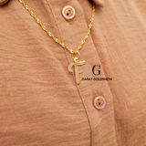 LIGHTWEIGHT INITIAL NECKLACE | MADE TO ORDER | DISPATCHED WITHIN 1 WEEK