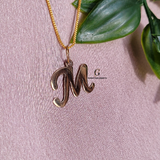 LIGHTWEIGHT INITIAL NECKLACE | MADE TO ORDER | DISPATCHED WITHIN 1 WEEK