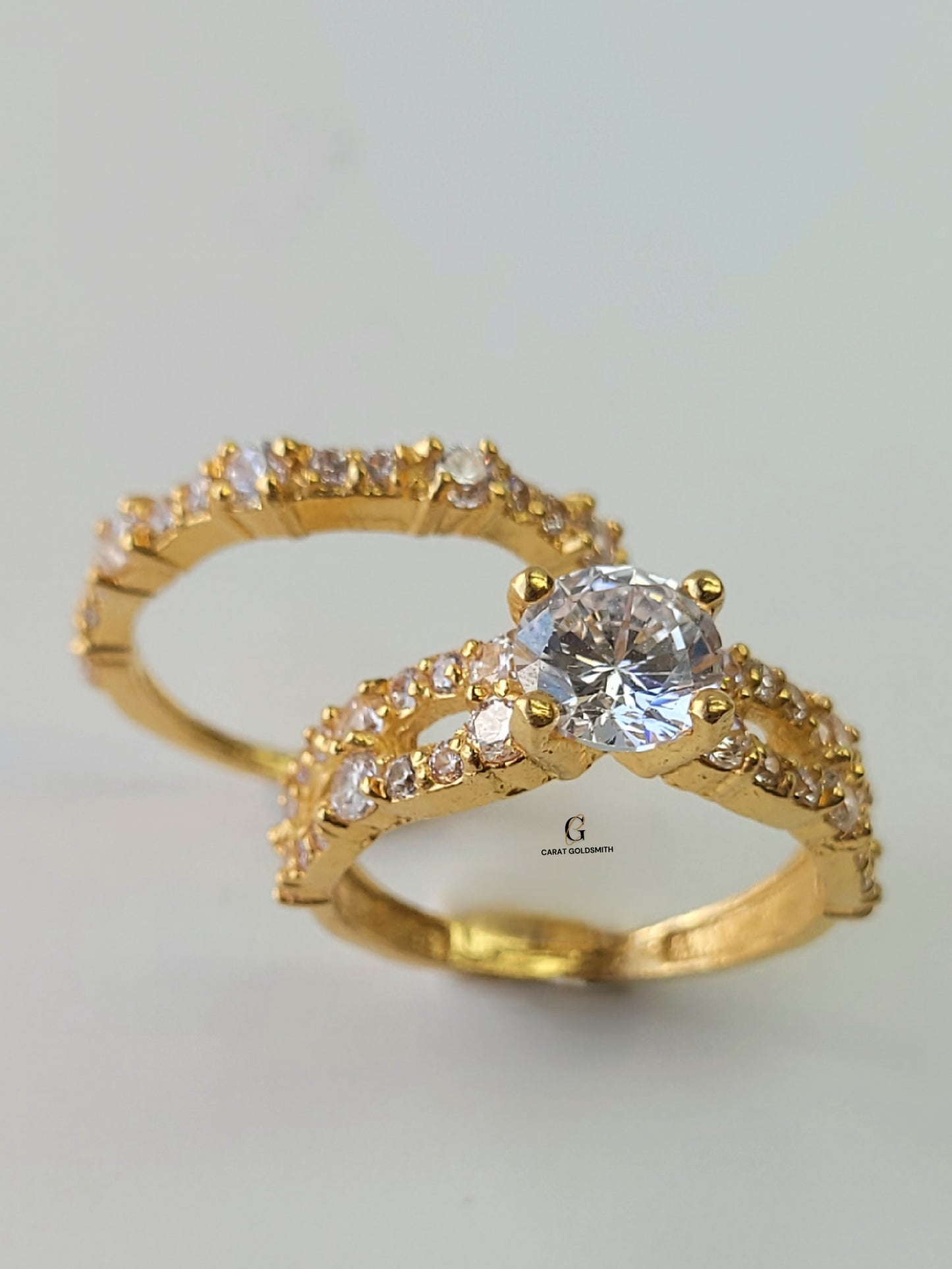 INTRICATE DOUBLE RING