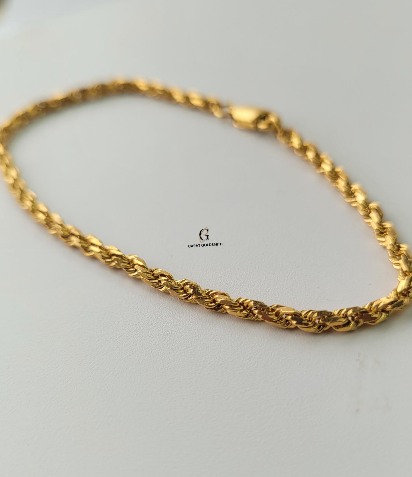 SOLID ROPE CHAIN BRACELET