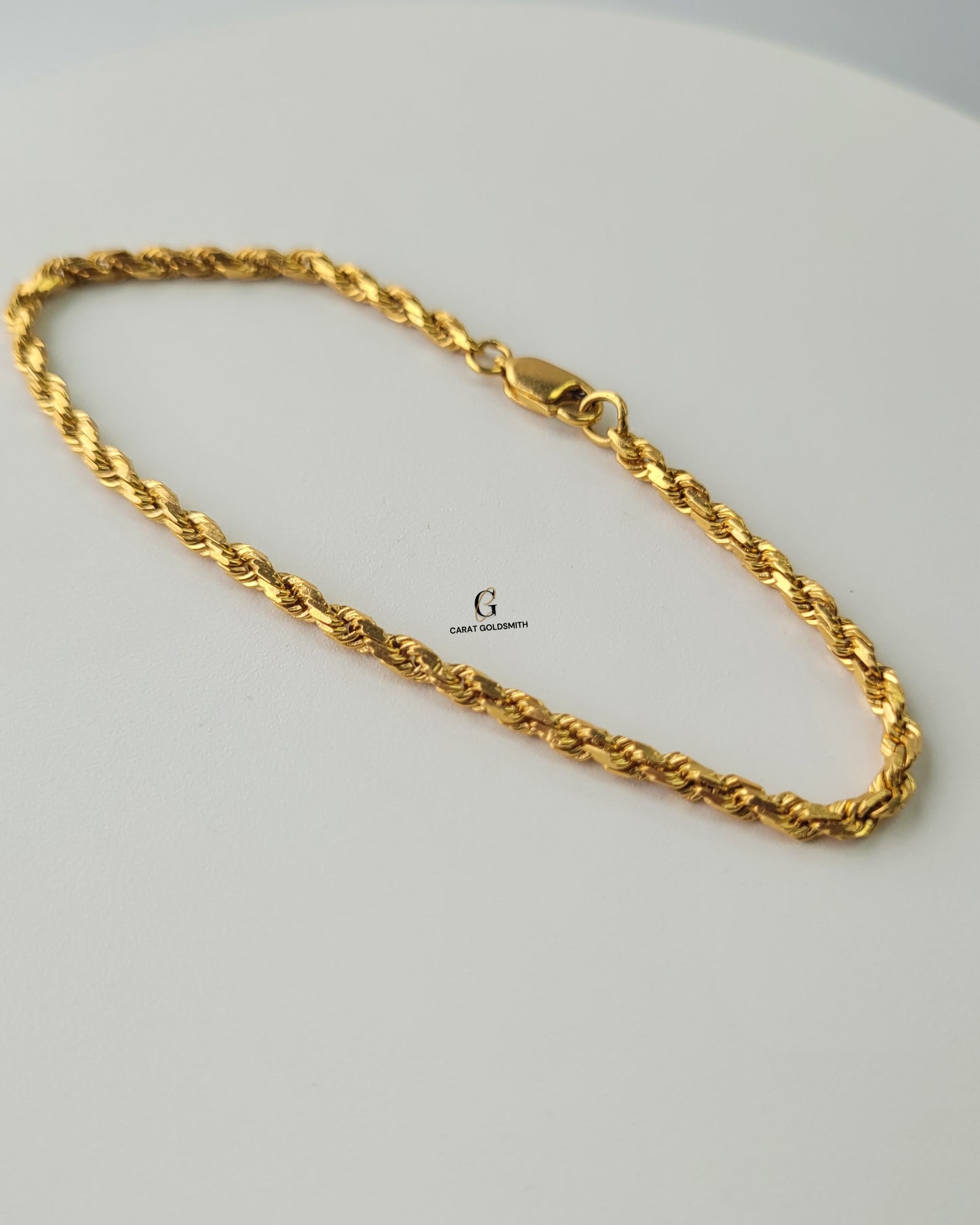 SOLID ROPE CHAIN BRACELET