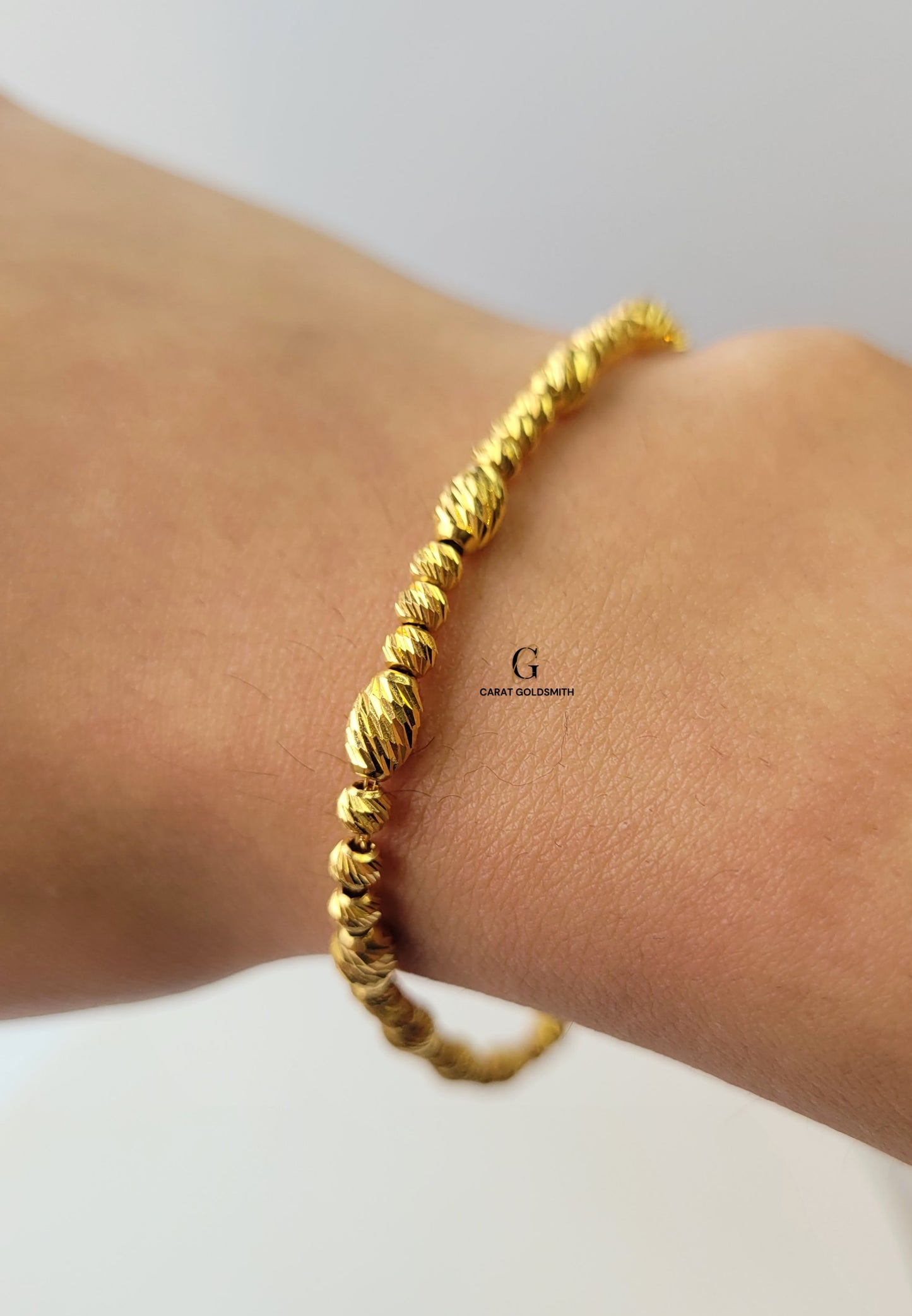 MOVING BALL GOLD BRACELET