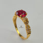 ROUND RUBY RING