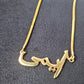 HEAVY ARABIC NAME NECKLACE | MADE TO ORDER | DISPATCHED WITHIN 1 WEEK