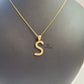 S INITIAL PENDANT