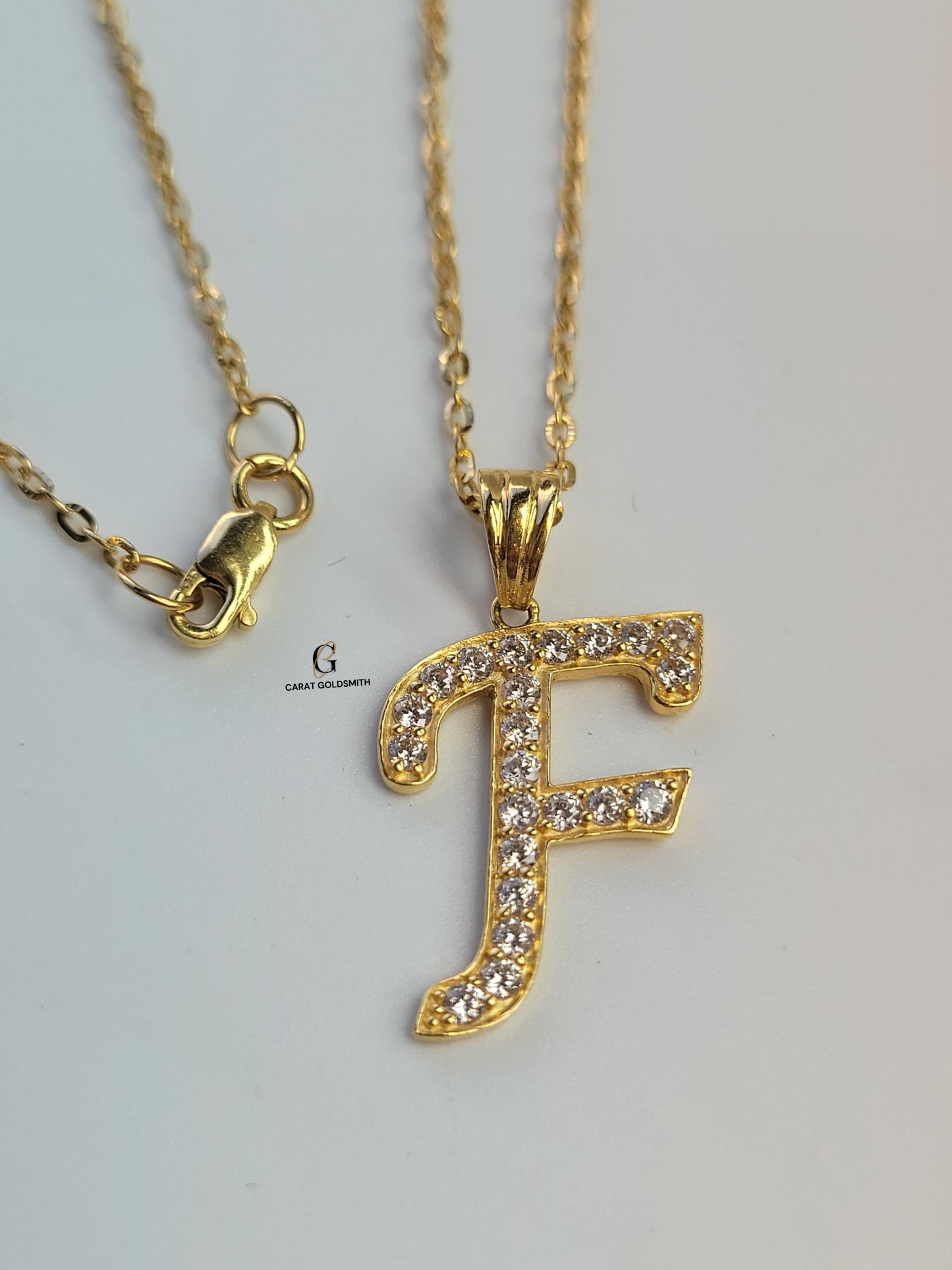 F INITIAL PENDANT