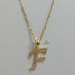 F INITIAL PENDANT