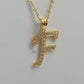 F INITIAL PENDANT