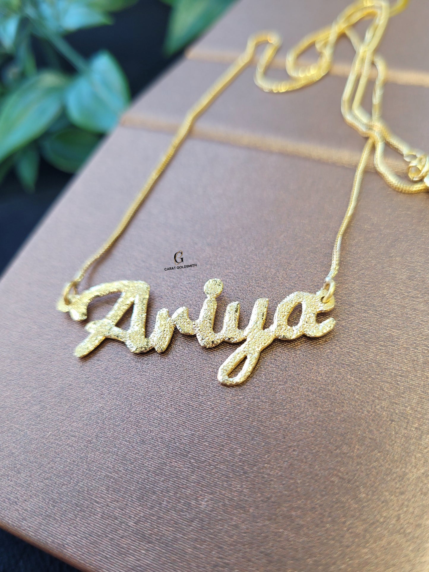 LIGHTWEIGHT ENGLISH NAME NECKLACE | MADE TO ORDER | DISPATCHED WITHIN 1 WEEK